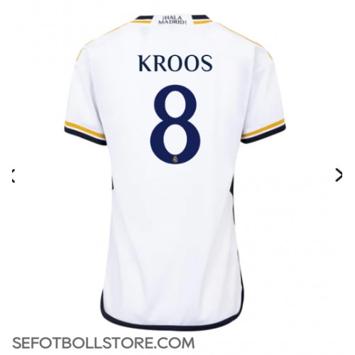 Real Madrid Toni Kroos #8 Replika Hemmatröja Dam 2023-24 Kortärmad